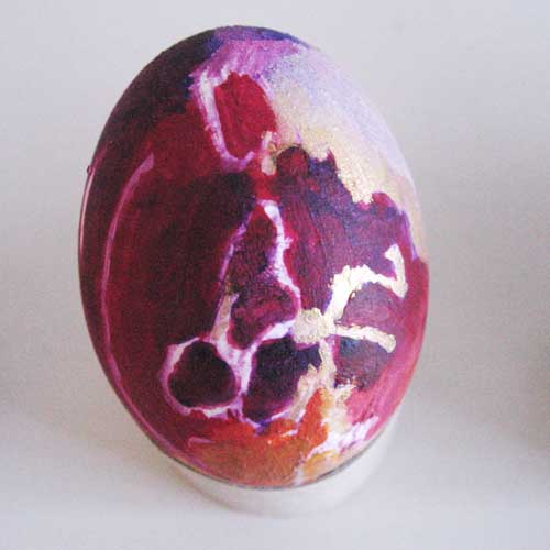 Marja de Jong, painted Eastern eggs 4