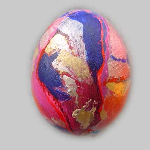 Marja de Jong, painted Eastern eggs 11