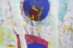 Marja de Jong, acrylic paint, tear up a landscape 3