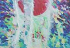 Marja de Jong, acrylic paint, tear up a landscape 2