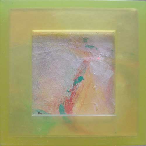 Marja de Jong, acrylic paint series nude in a box 3