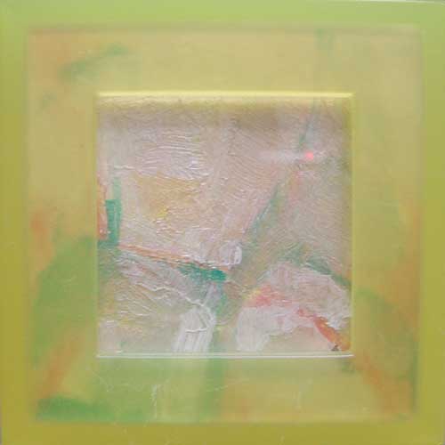 Marja de Jong, acrylic paint series nude in a box 4