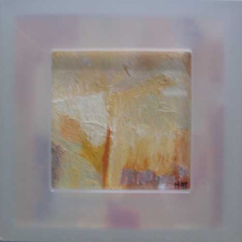 Marja de Jong, acrylic paint series nude in a box 8