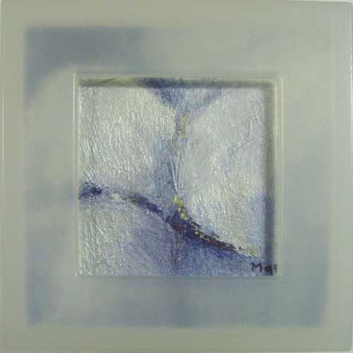 Marja de Jong, acrylic paint series nude in a box 13