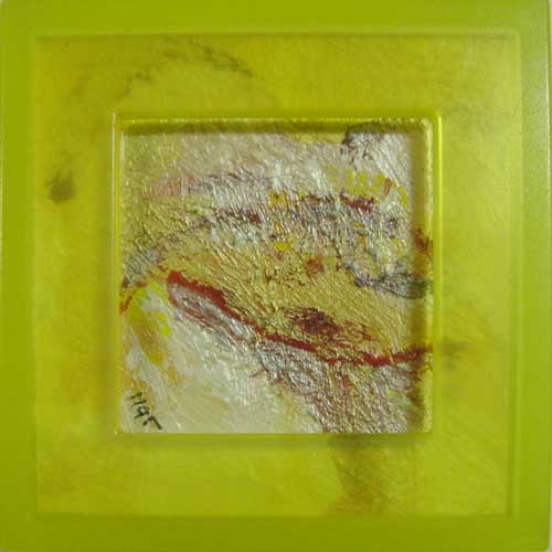 Marja de Jong, acrylic paint series nude in a box 18