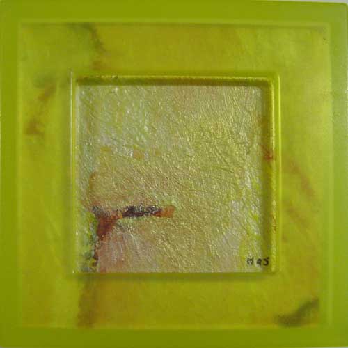 Marja de Jong, acrylic paint series nude in a box 19