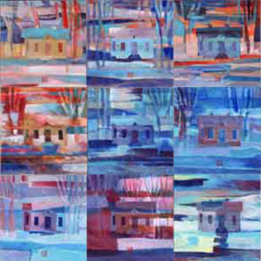 series Hiirola homage to Knut Nylander