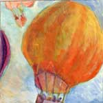 luchtballon, hot air balloon, ilmapallo
