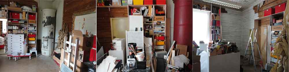 the atelier in progress between 2012 and 2014