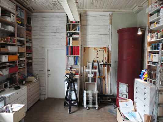 the atelier is finished in 2014