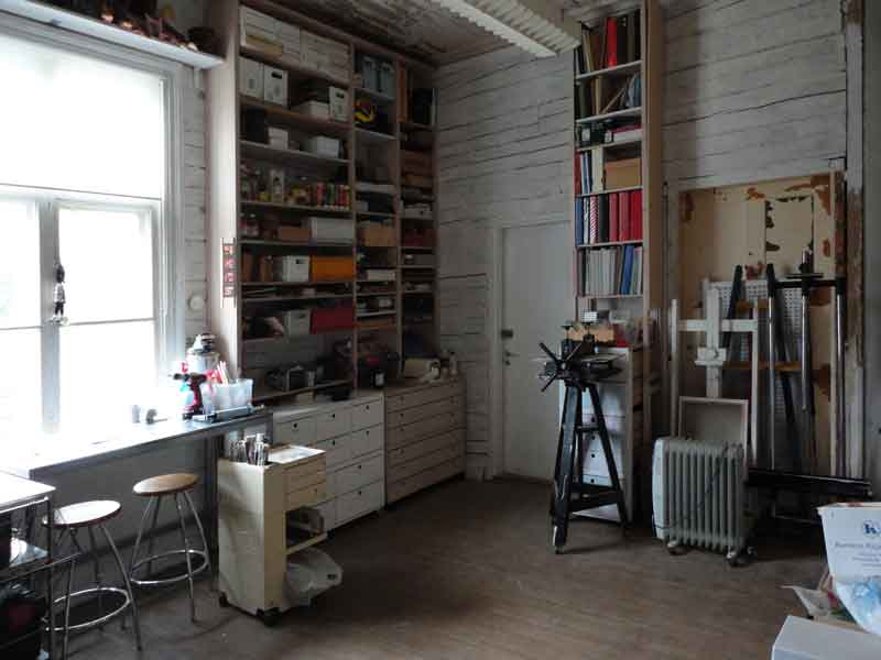 the atelier in 2014 - direction east