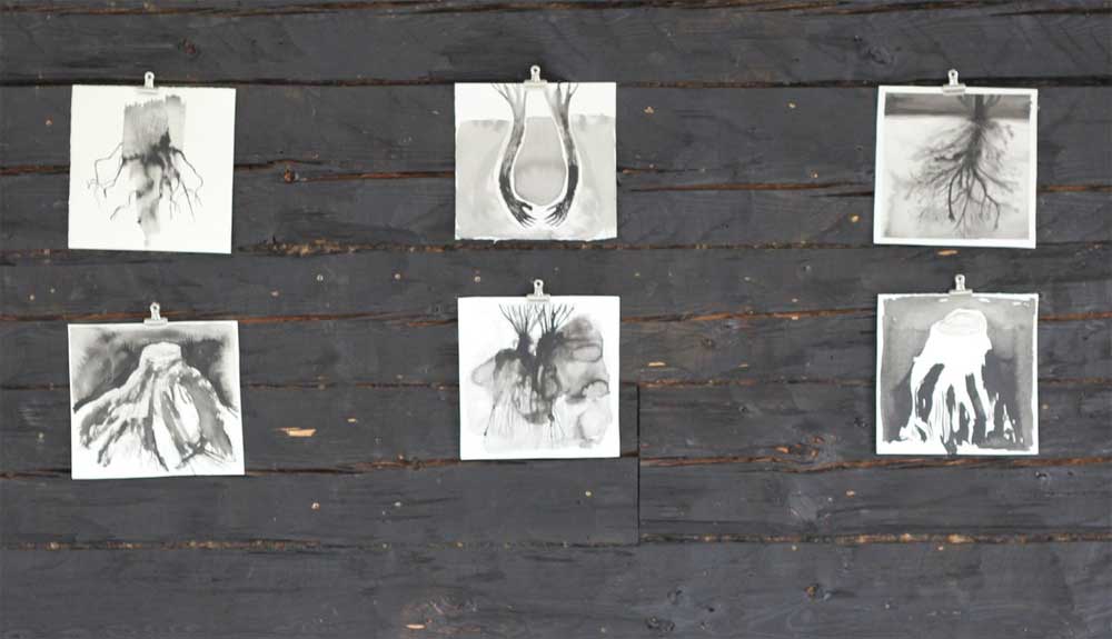 exhibition 20x20 Savonlinna, art works Katriina Kaija
