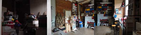 Hiirola railway station - atelier in progress