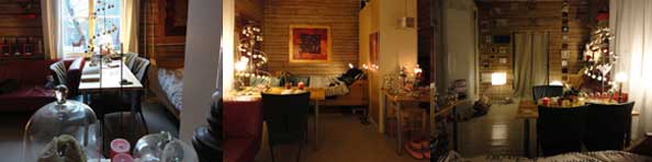 Hiirola railway station - living and bed room