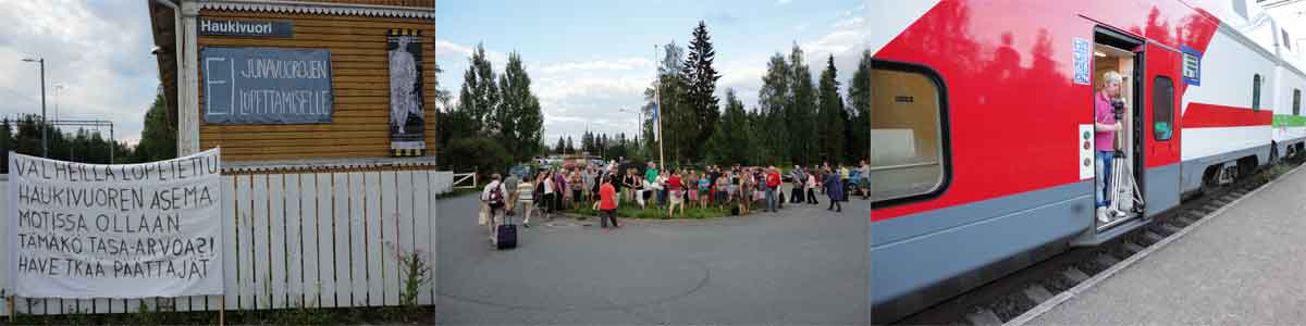 The last train in Haukivuori