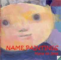 cover book NAME PAINTINGS by Marja de Jong